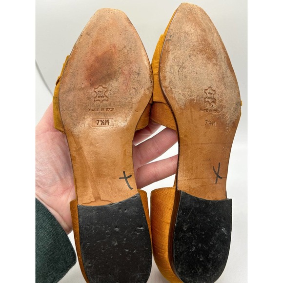 Adrienne vittadini orange Flats Size 7.5 - Picture 6 of 6